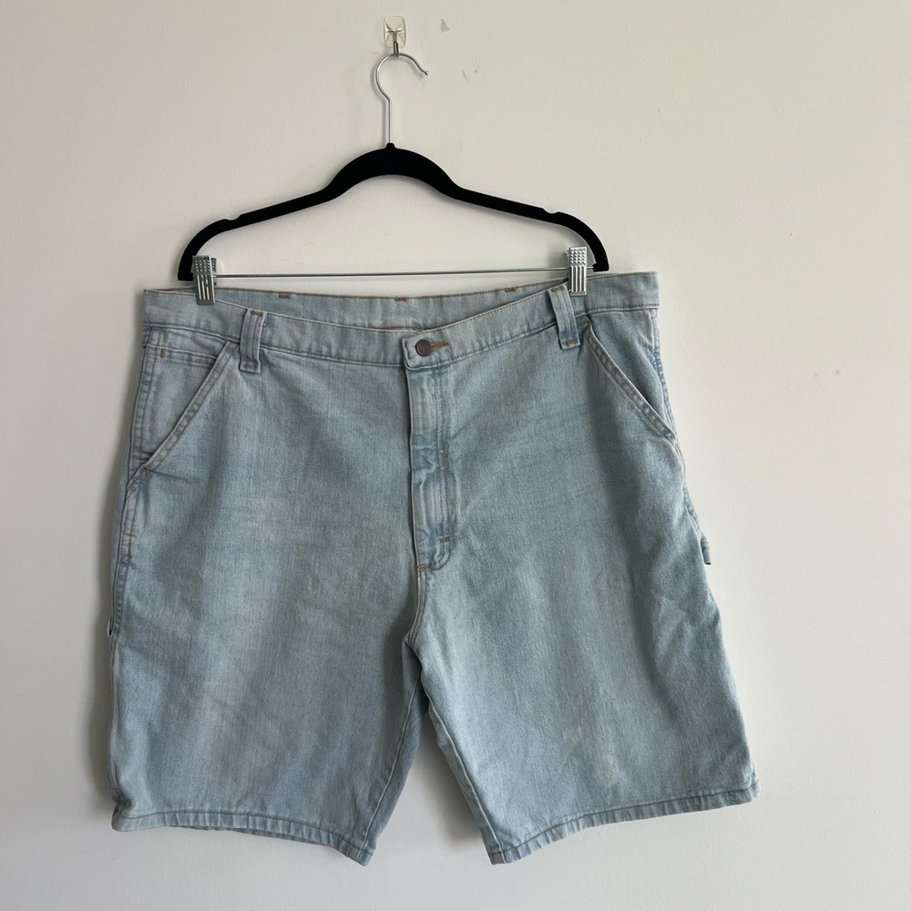 Jorts Wrangler Men's Light Blue Jean Shorts